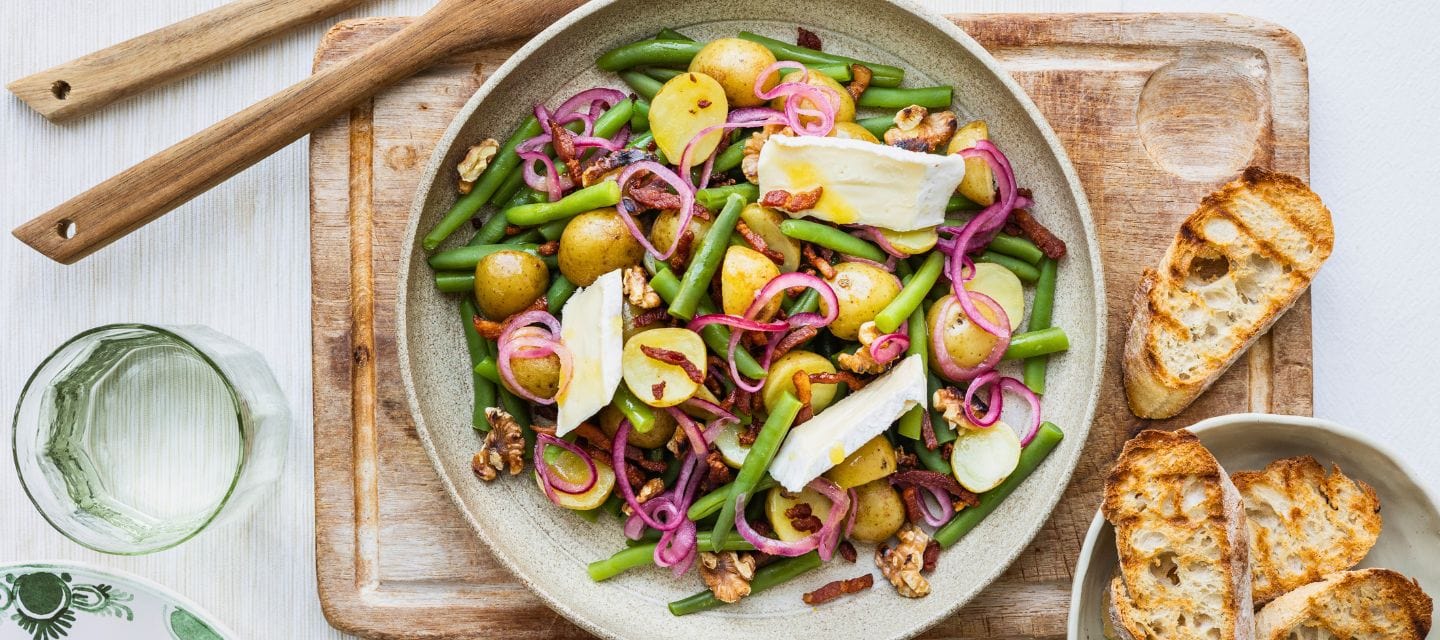 Sperziebonen salade recept