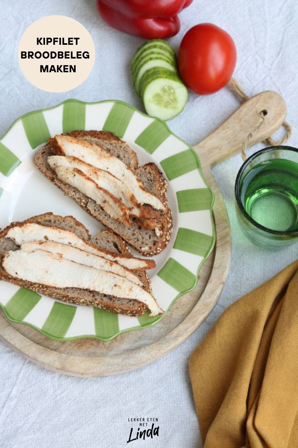Zelf kipfilet broodbeleg maken