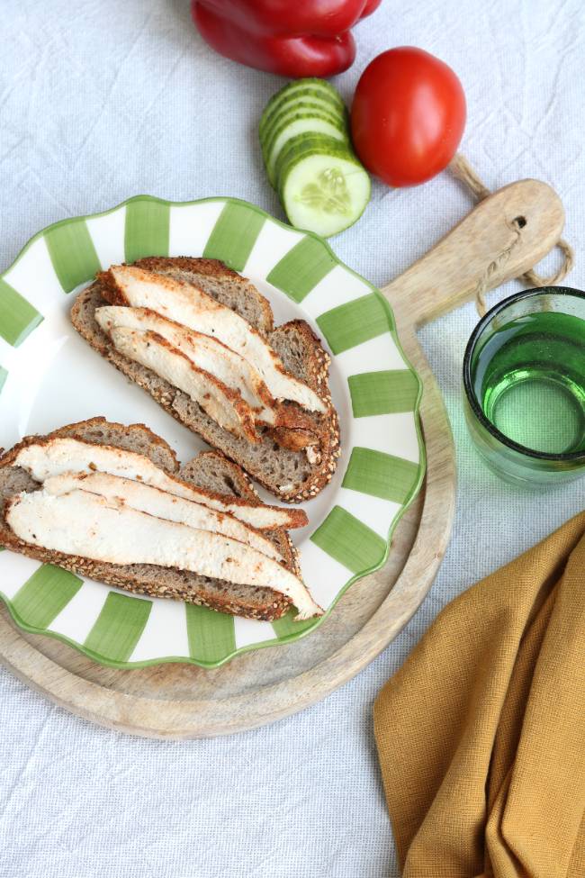 Kipfilet broodbeleg maken