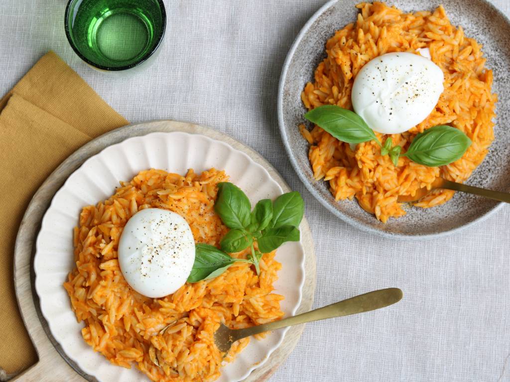 Pastasaus met geroosterde groenten