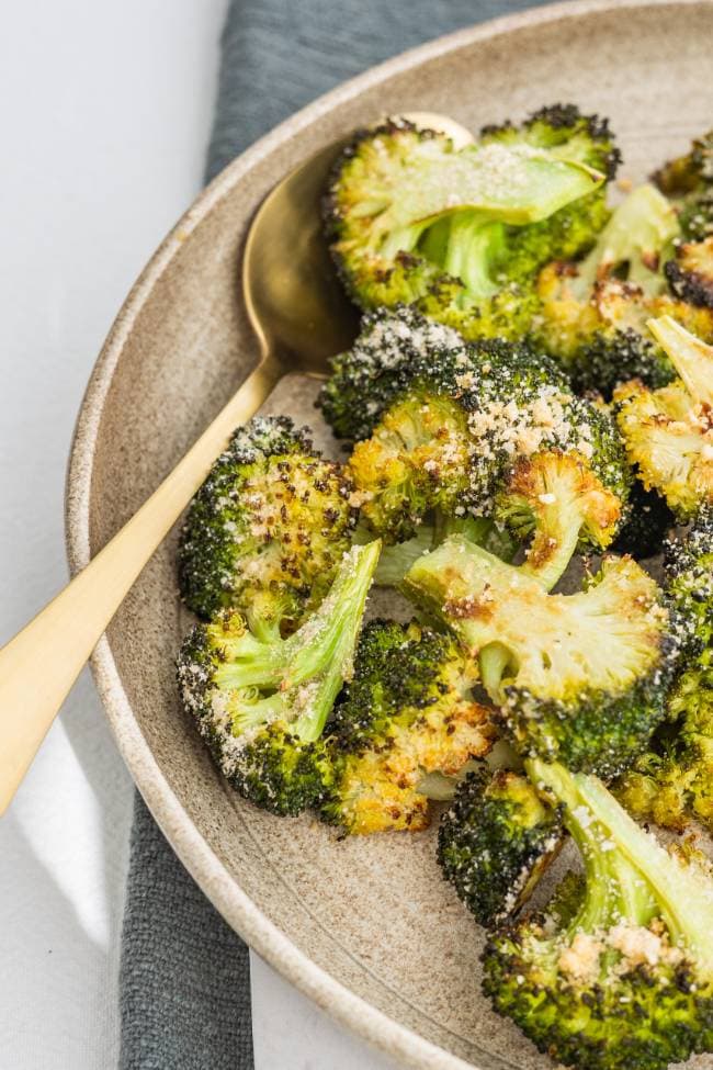 Groente uit de oven, broccoli uit de oven