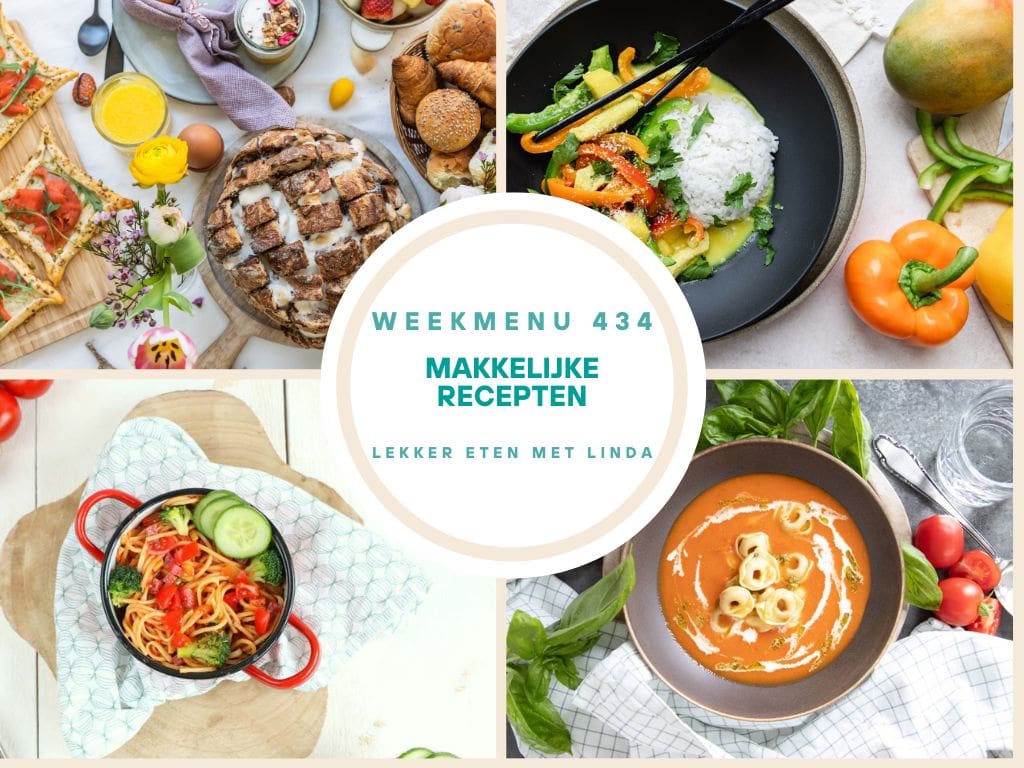 Wat eten we vandaag weekmenu