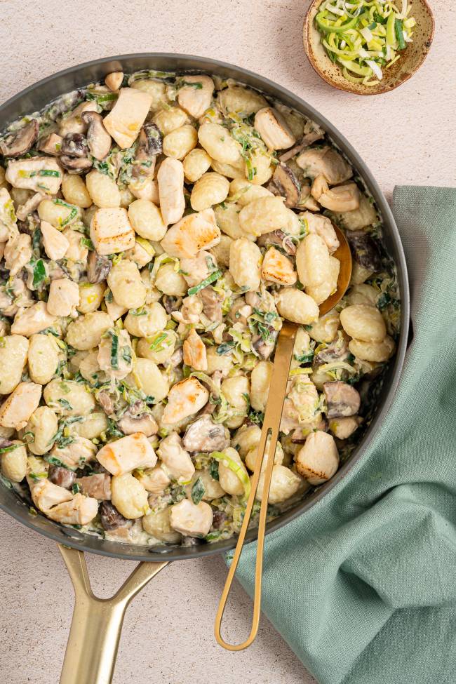 Gnocchi met kip