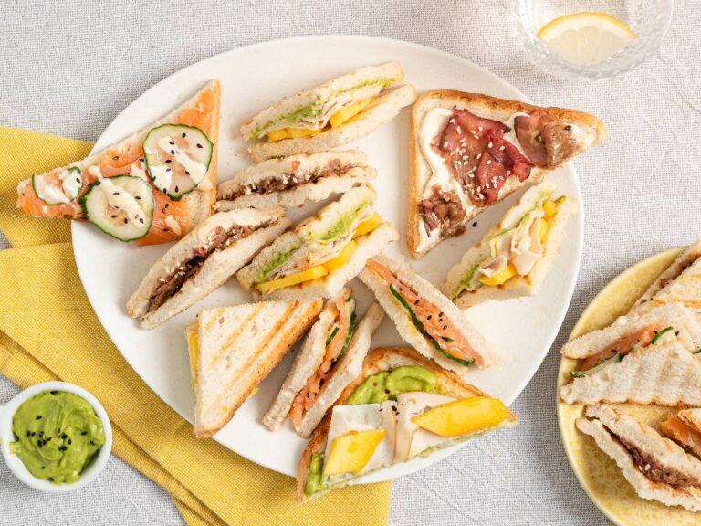 3 x High tea sandwiches