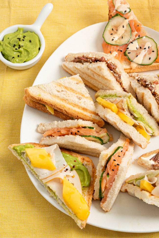 High tea sandwiches recepten