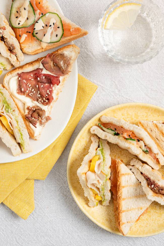 high tea sandwiches recepten