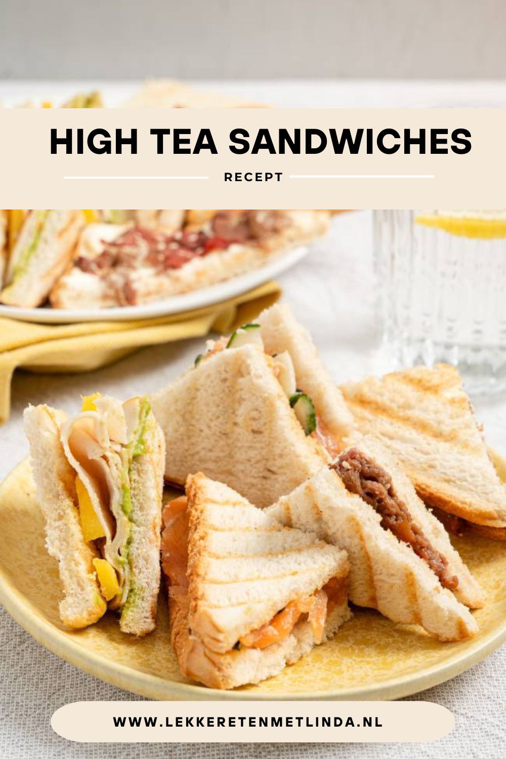 high tea sandwiches maken