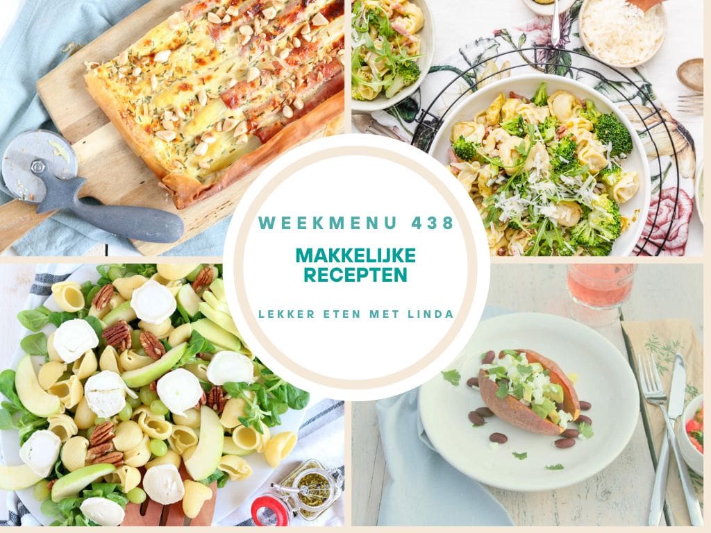 Wat eten we vandaag weekmenu