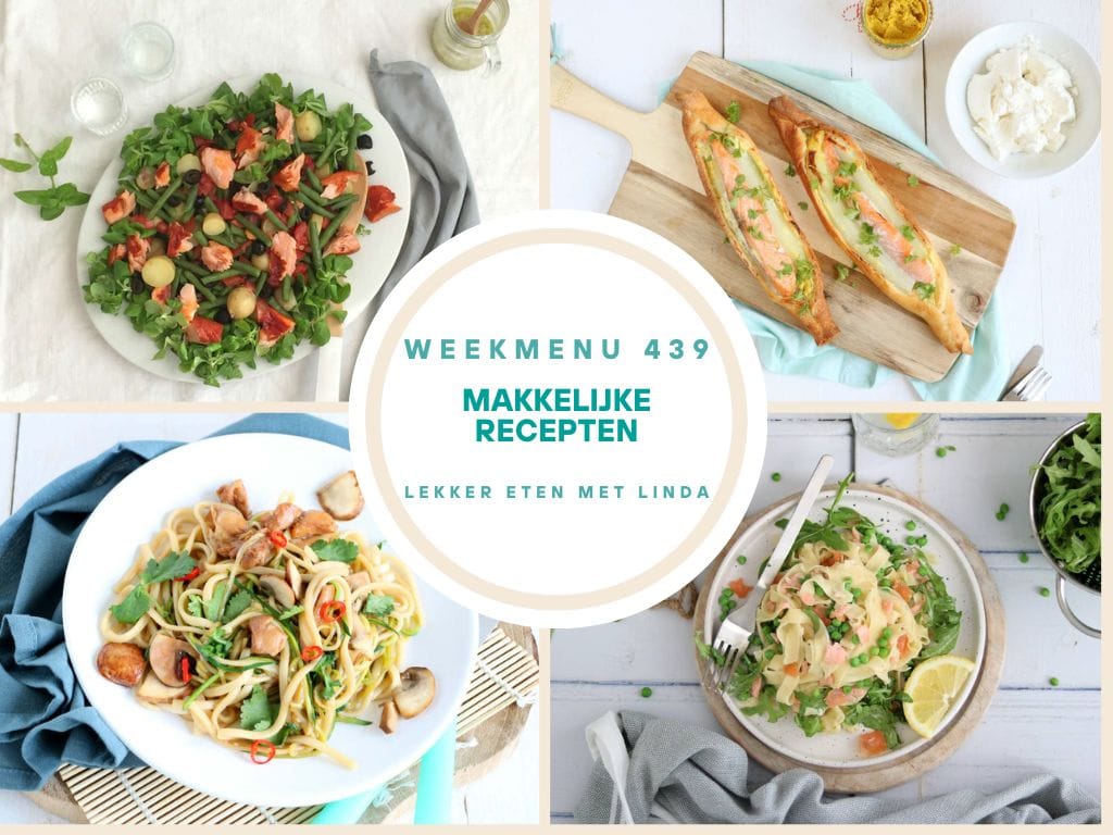 Wat eten we vandaag weekmenu