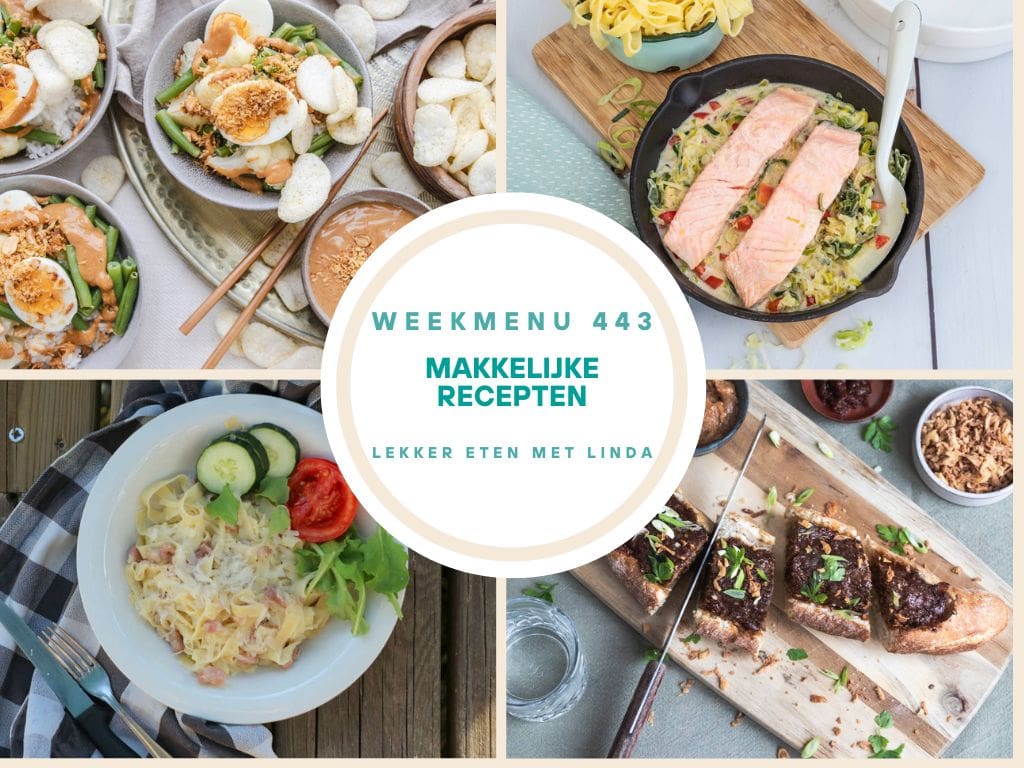 Wat eten we vandaag weekmenu