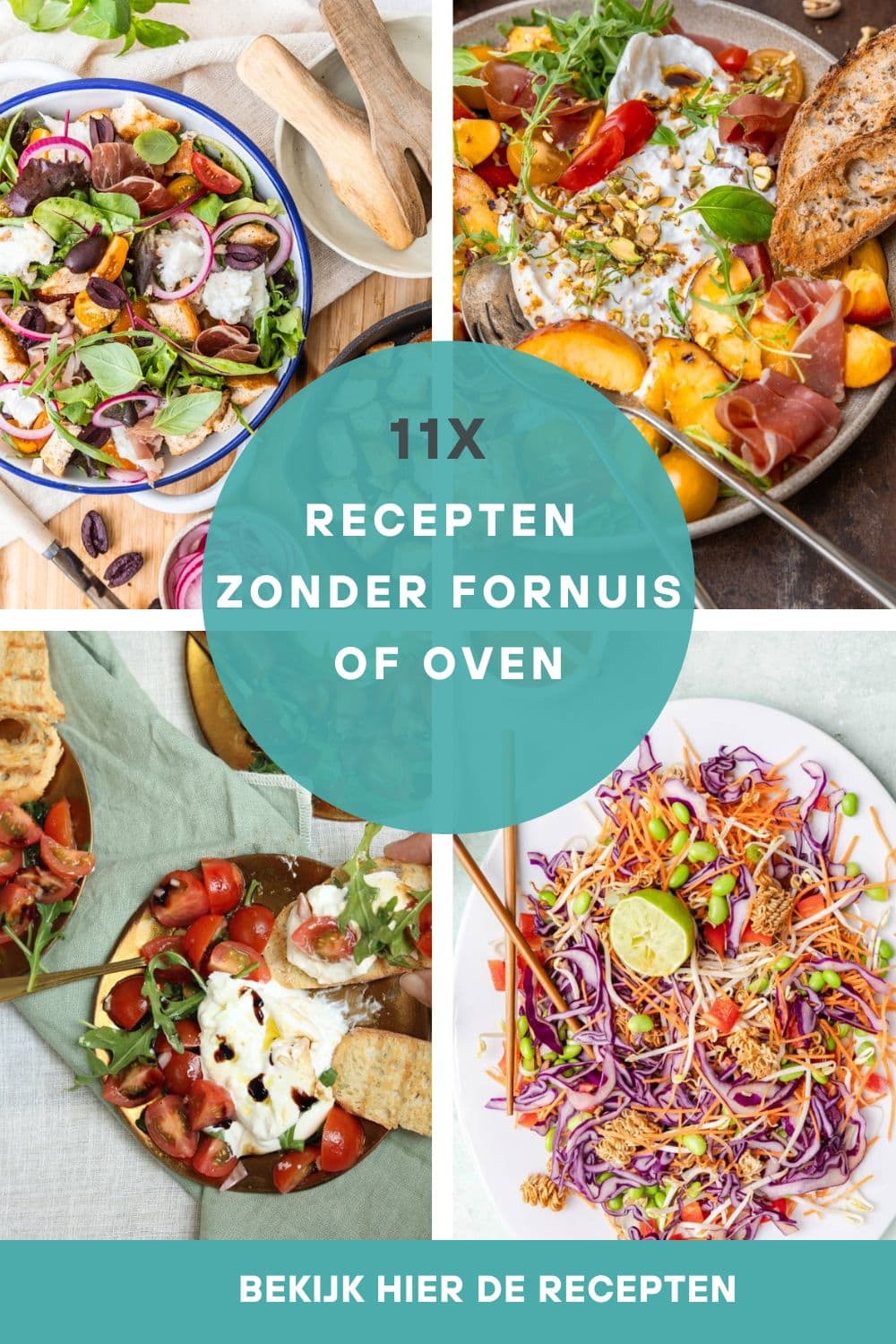 eten zonder koken recepten zonder koken met fornuis of oven