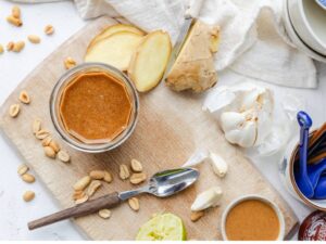 Pindakaas dressing recept