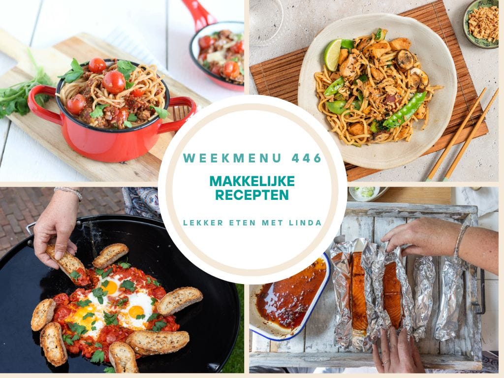 Wat eten we vandaag weekmenu