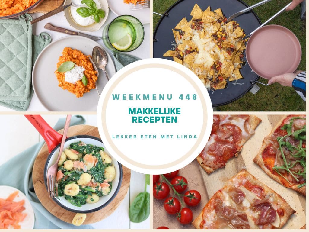 Wat eten we vandaag weekmenu