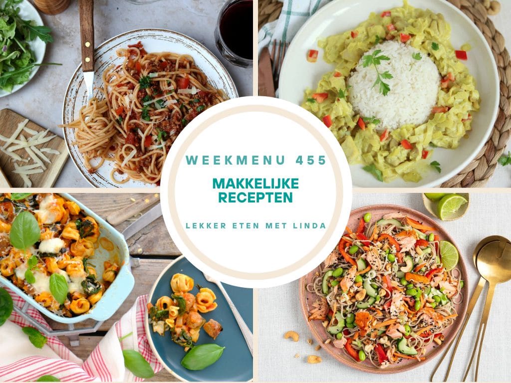 Wat eten we vandaag weekmenu