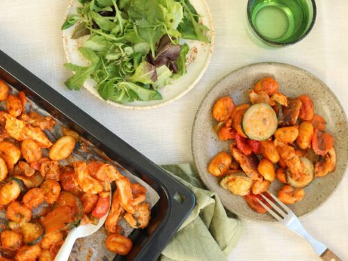 Traybake gnocchi
