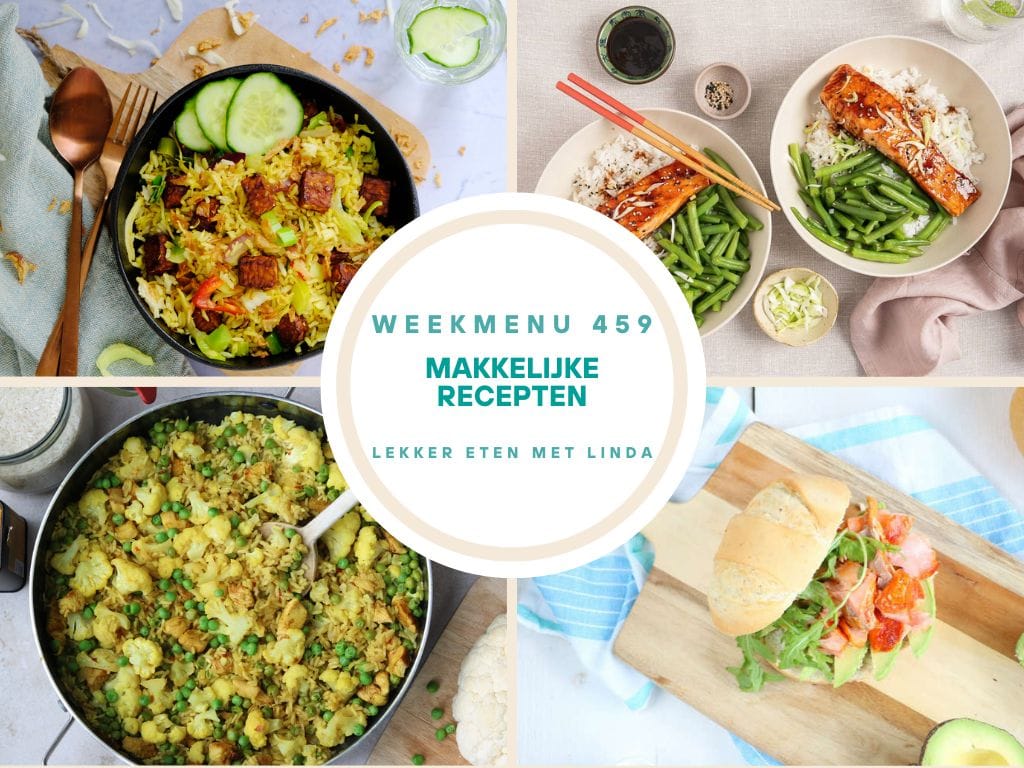 Wat eten we vandaag weekmenu
